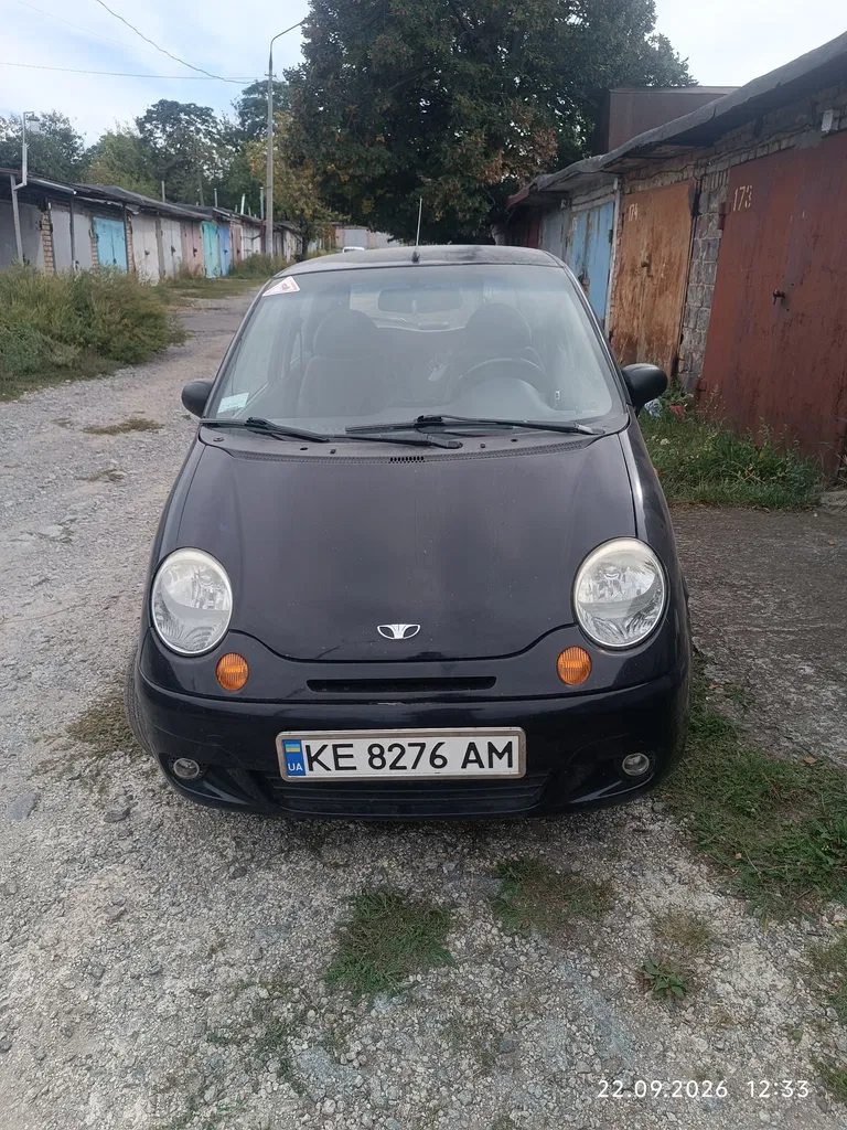 Фото 2007 Daewoo Matiz